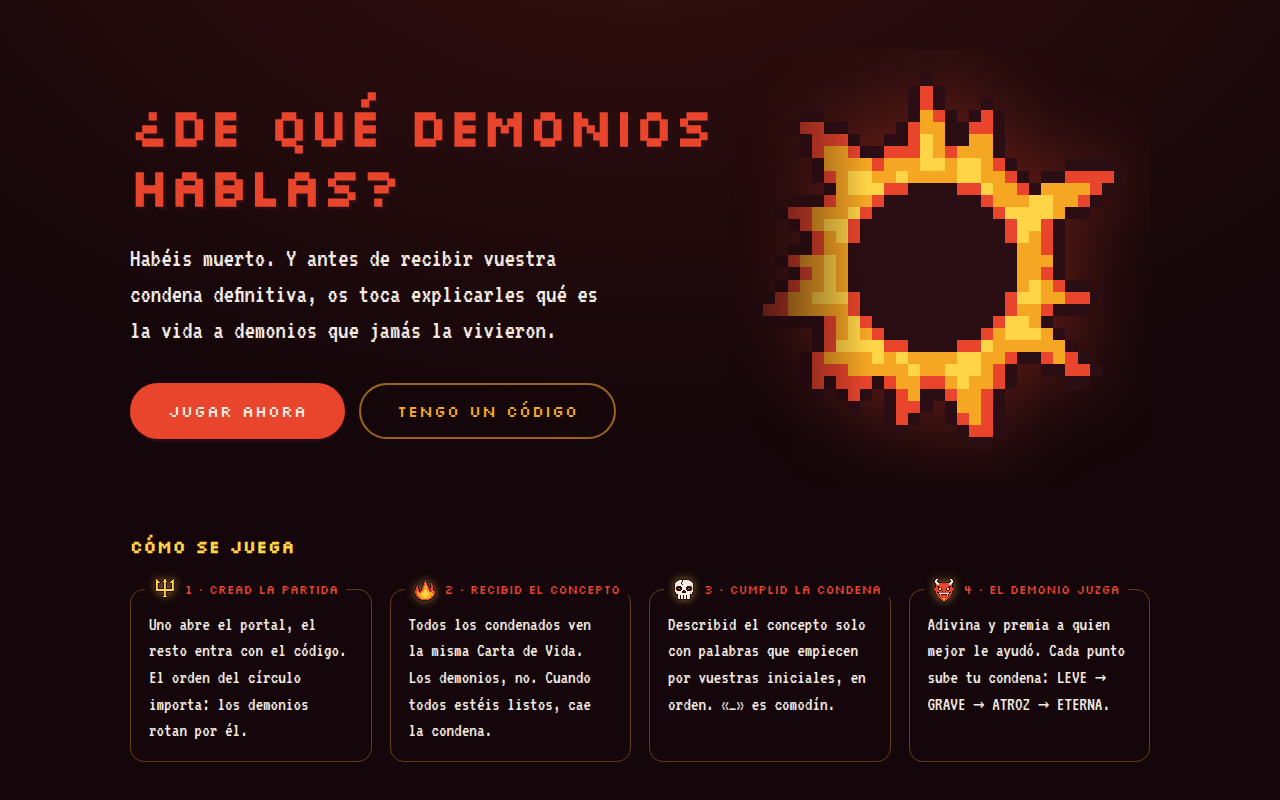 ¿De qué demonios hablas?